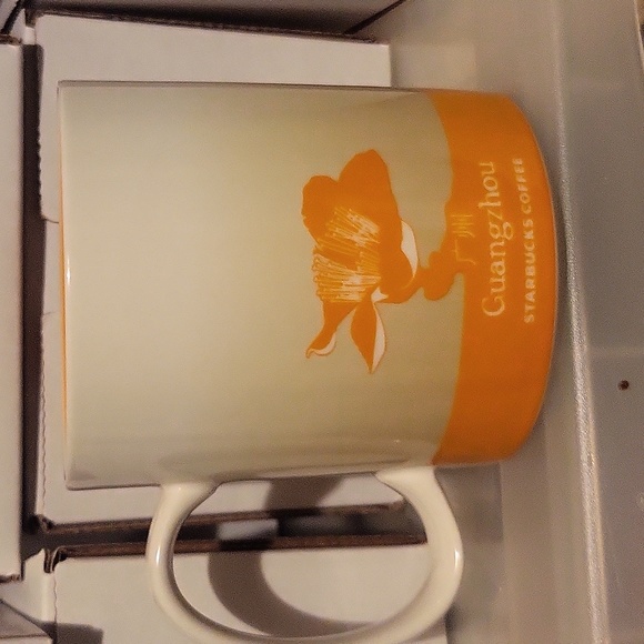 2018 STARBUCKS Coffee Mug GUANGZHOU Icon 16 oz MIC w SKU - Picture 2 of 3